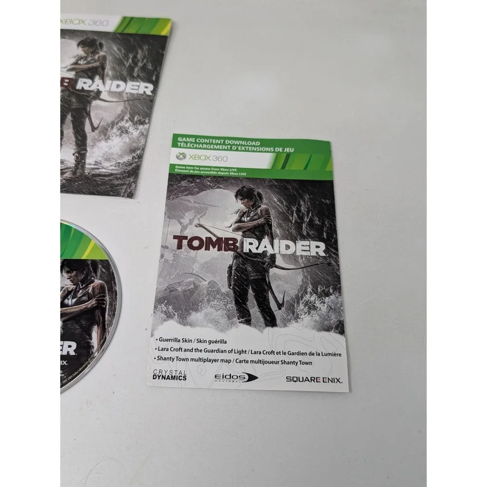 Tomb Raider Xbox 360 2013 Complete CIB Tested Walmart‎ Exclusive Variant